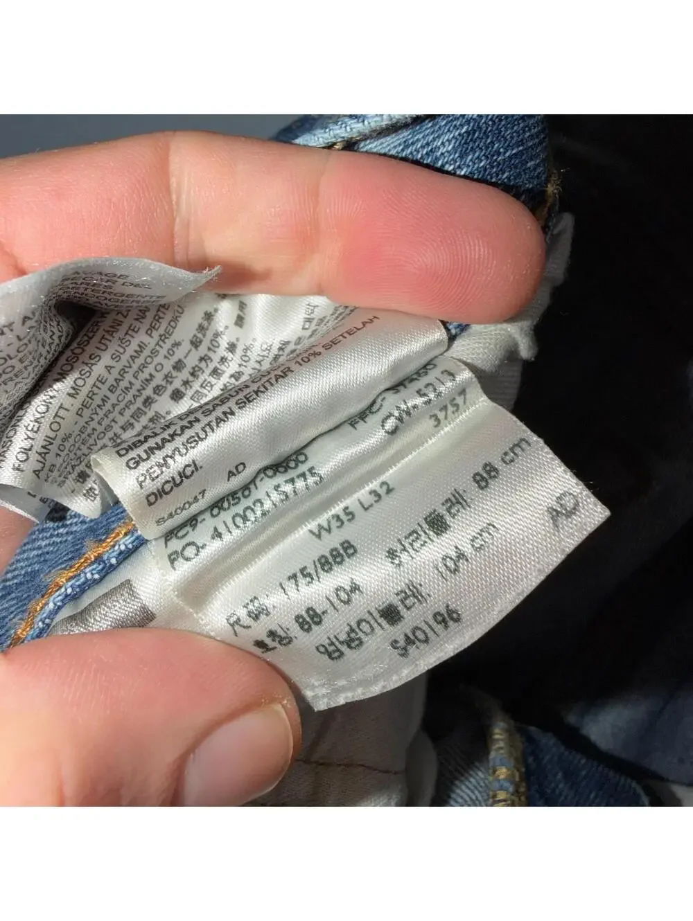 Levis each item